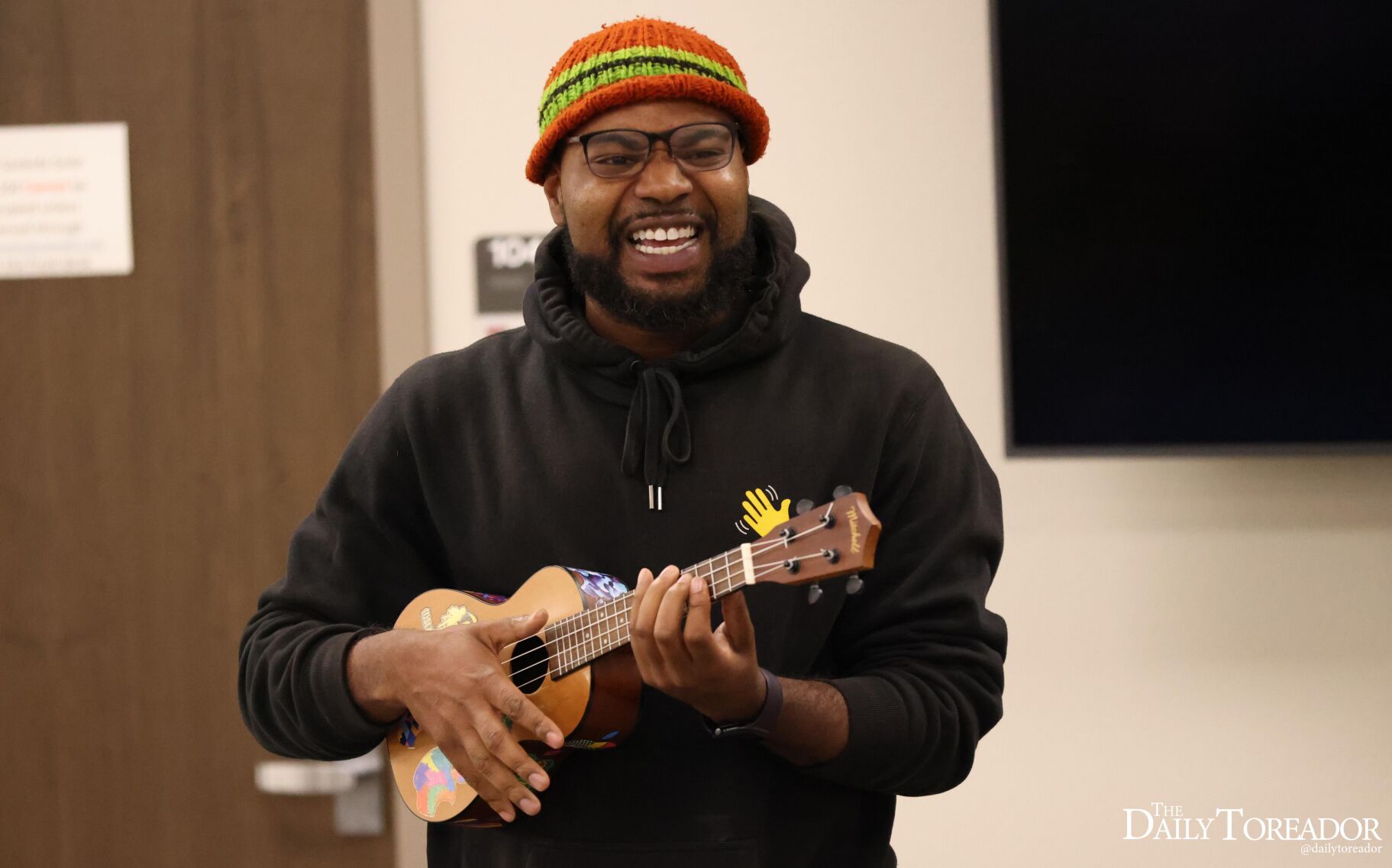 Ashford sings an orginal tune